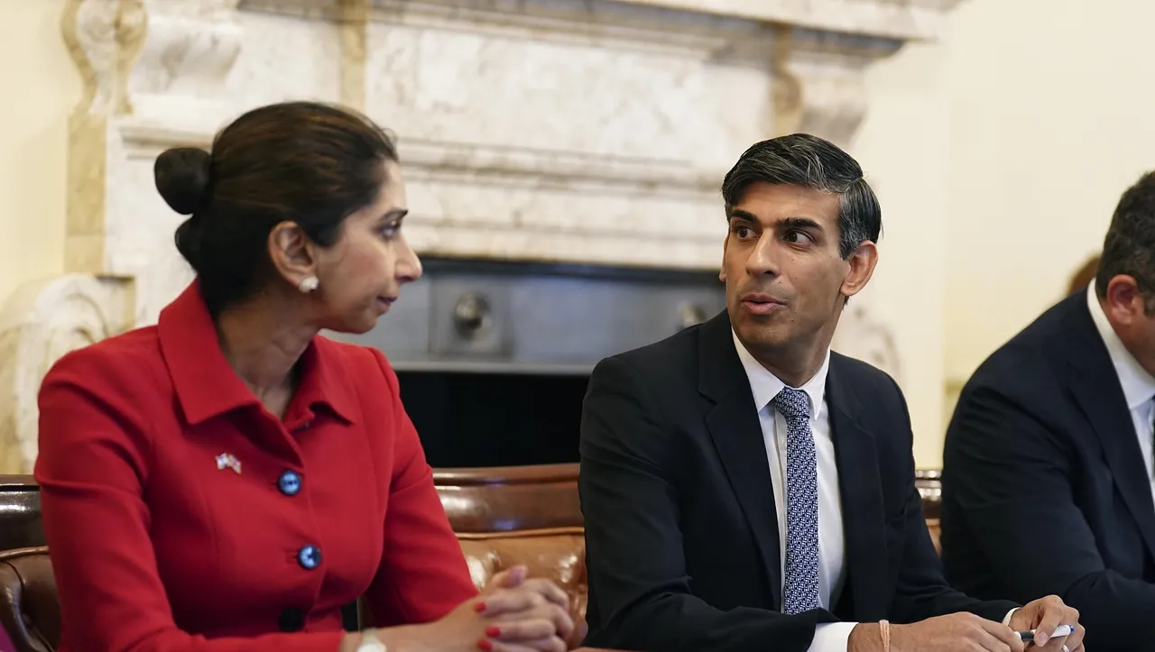 UK PM Rishi Sunak hits inflation target amid Suella Braverman's scathing attack