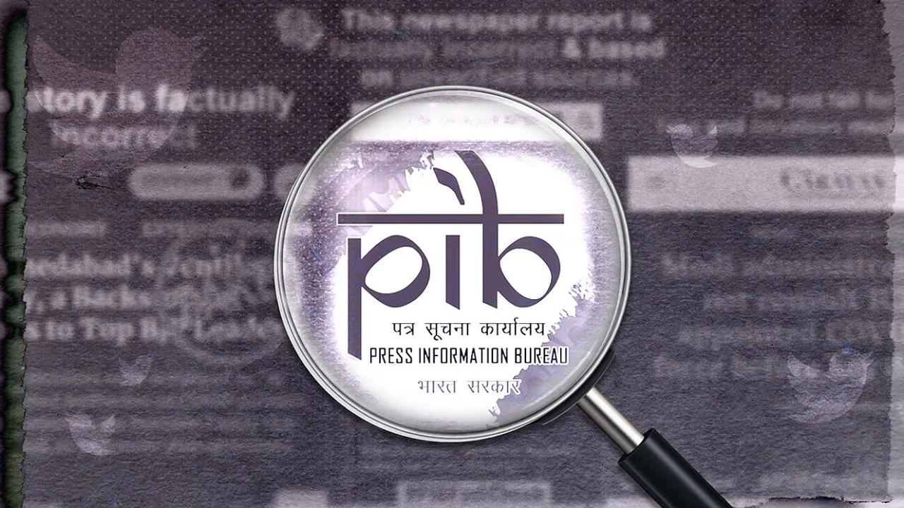 Centre notifies fact check unit under PIB to monitor online content