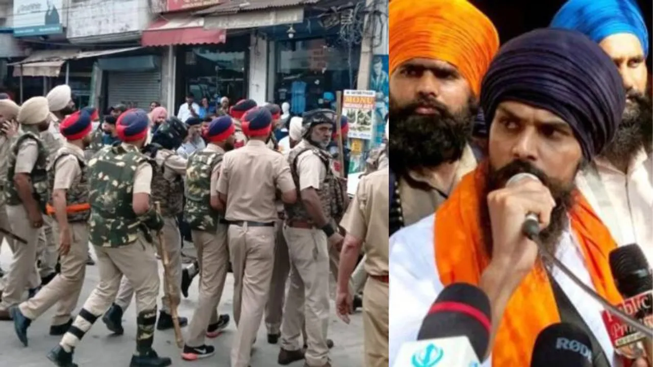 Punjab: Hunt on for Amritpal Singh; internet services remain suspended