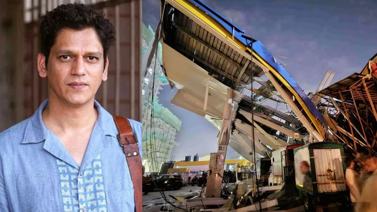 Vijay Varma Mumbai hoarding collapse incident