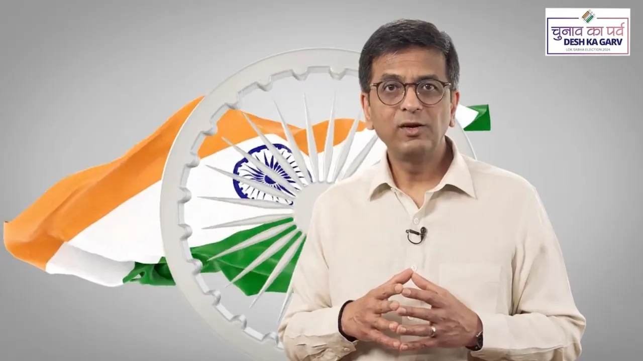Chief Justice of India DY Chandrachud appeals people to vote