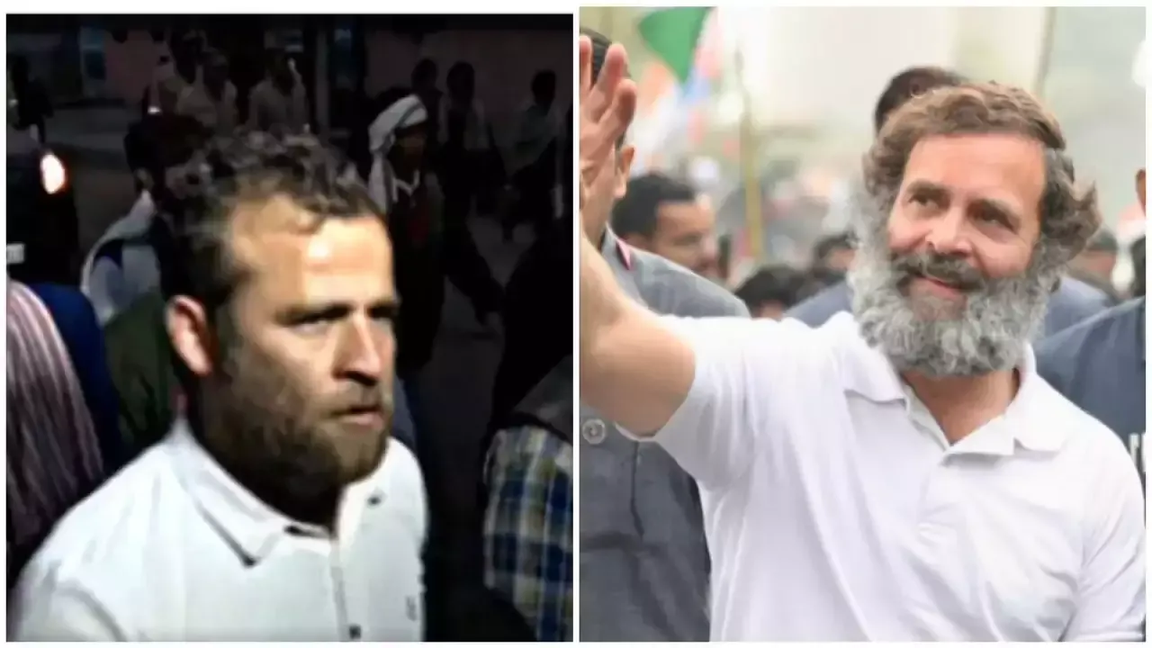 Rahul Gandhi's look-alike becomes attraction of Bharat Jodo Yatra