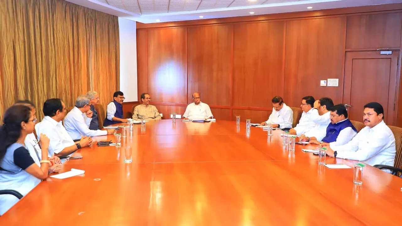 MVA meeting Sharad Pawar Uddhav Thackeray Nana patole