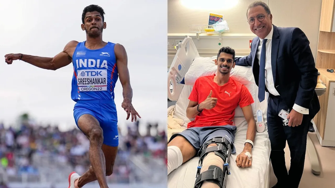 Murali Sreeshankar undergoes knee surgery in Doha