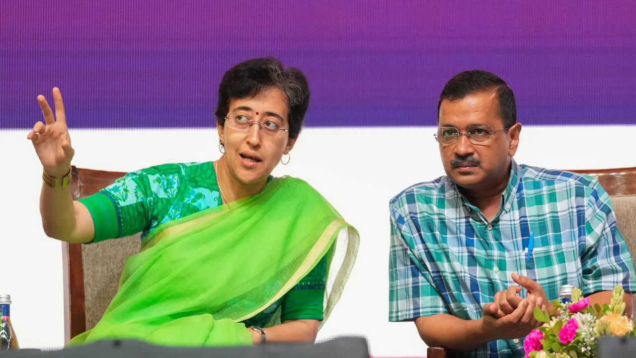 Atishi Arvind Kejriwal