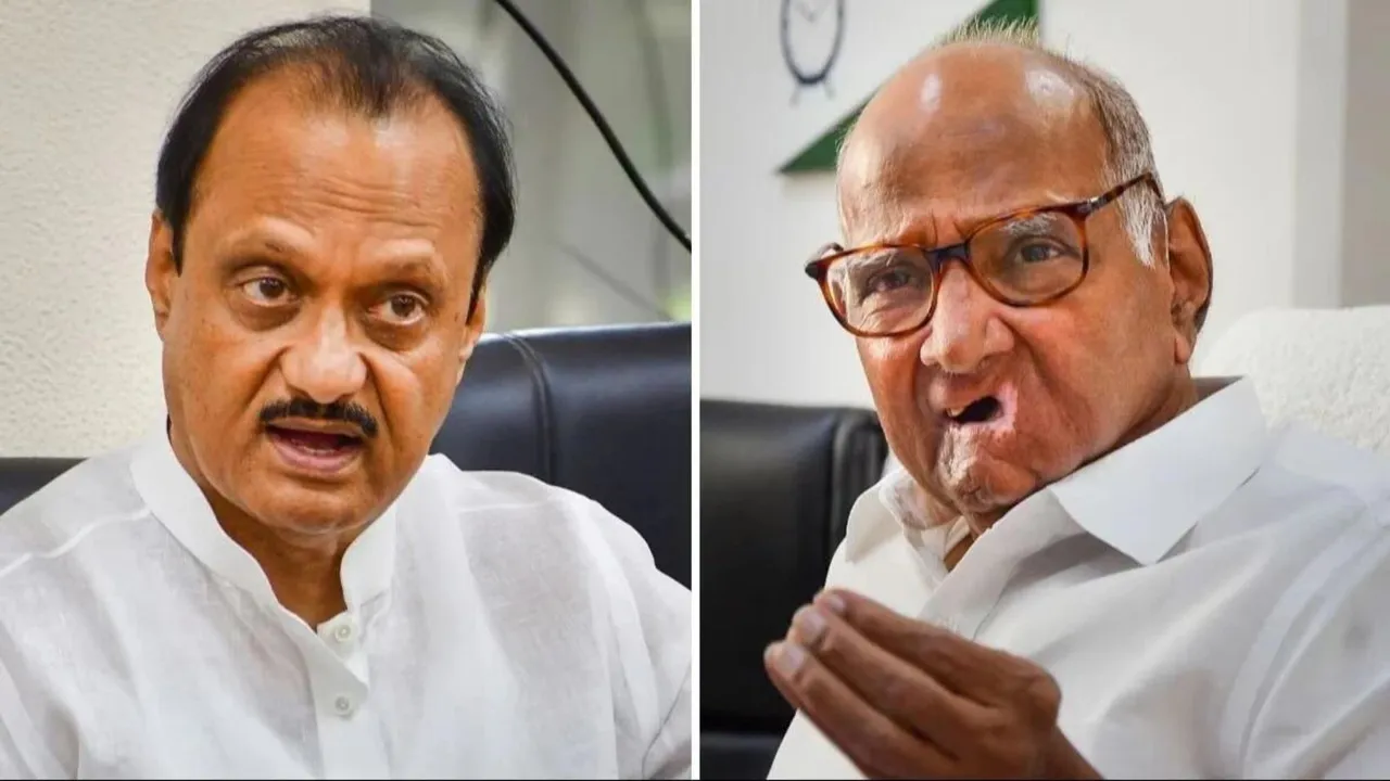 Ajit Pawar Sharad Pawar NCP Symbol Case