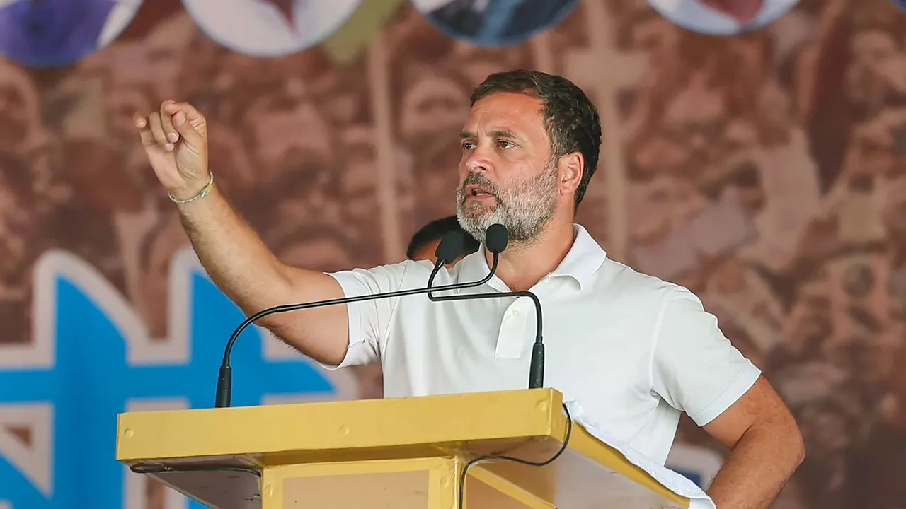 Seeking justice in BJP's 'double engine' govts a crime: Rahul on rising crime against women