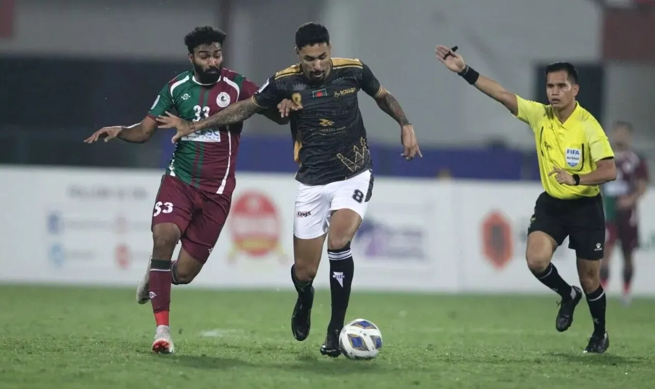 Mohun Bagan Super Giant drop points, Bashundhara Kings of Bangladesh secure 2-2 draw