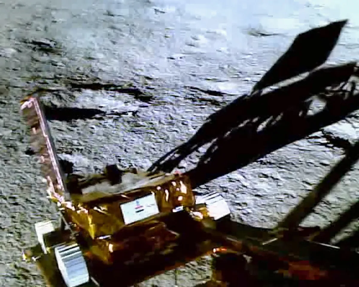 ISRO releases breathtaking video of Chandrayaan-3 rover 'Pragyan' rolling down to lunar surface from lander
