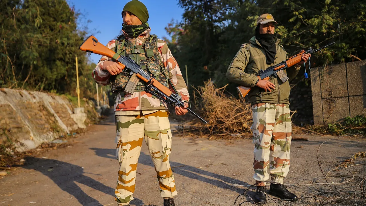 Indian army Jammu Kashmir Srinagar Poonch Rajouri Encounter