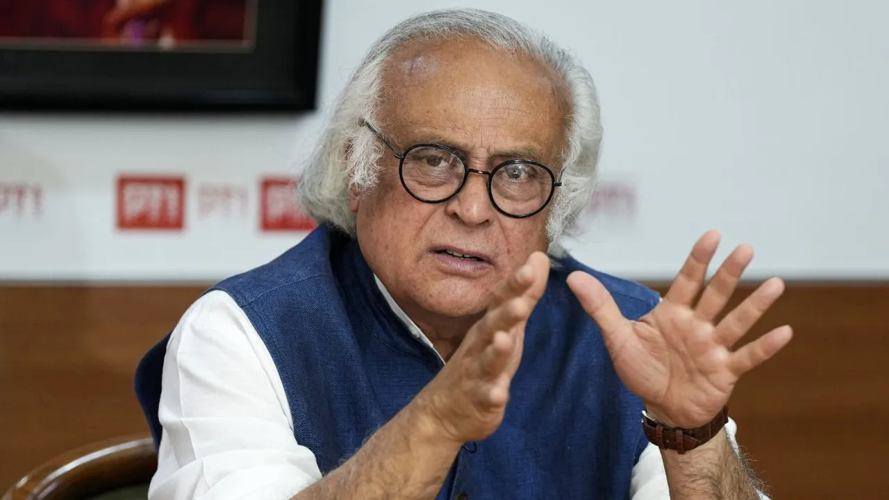 Congress leader Jairam Ramesh during an interview with PTI, in New Delhi, Friday, March 22, 2024
