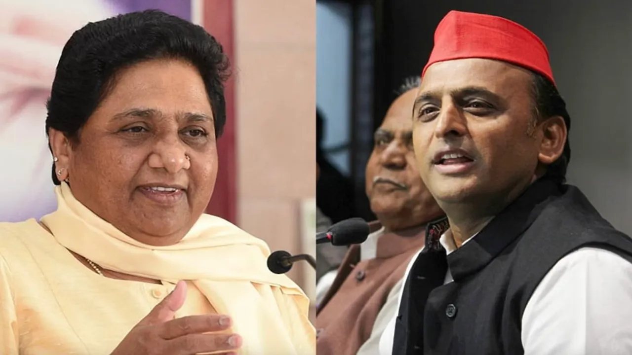 Mayawati and Akhilesh Yadav