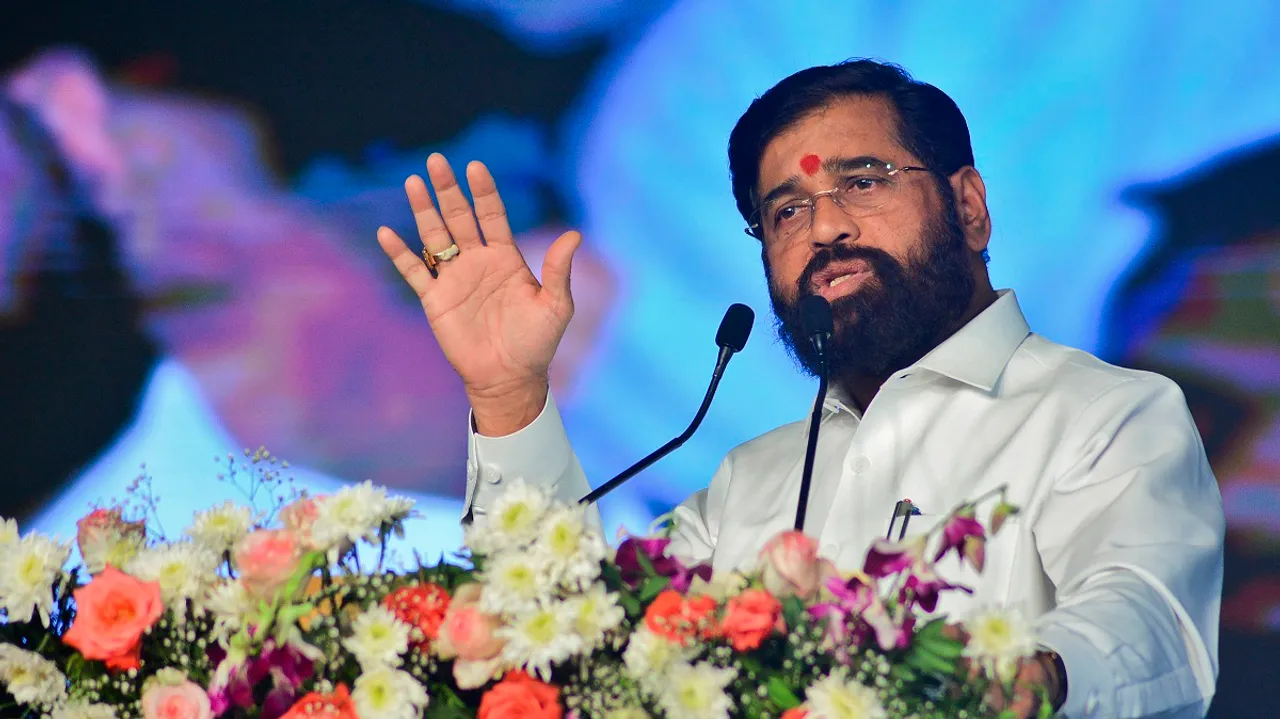 Eknath Shinde in Thane