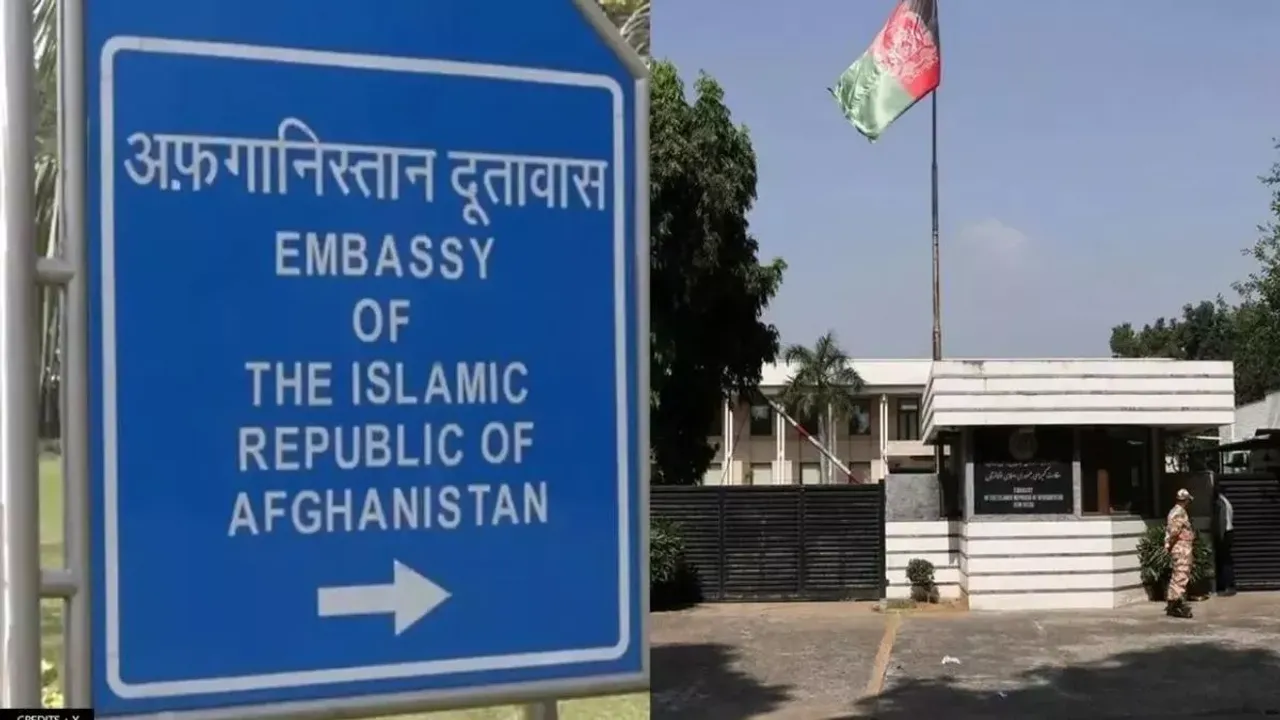 Has the Afghanistan embassy reopened in Delhi?