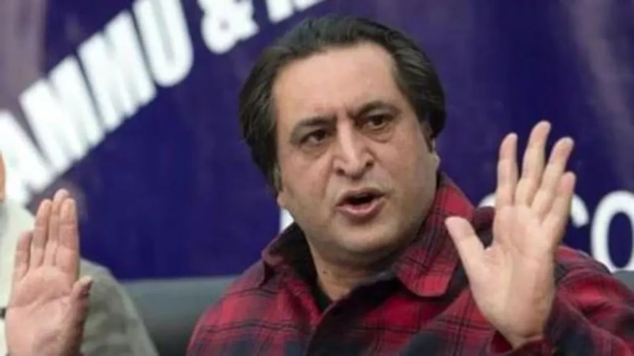 People's Conference chief Sajad Lone