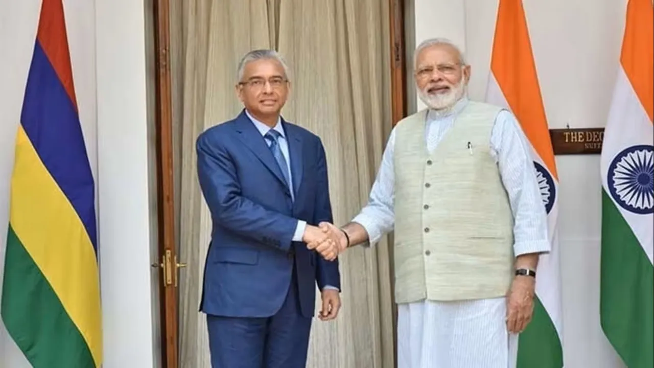 India Mauritius Relation Narendra Modi and Pravindh Jugnauth