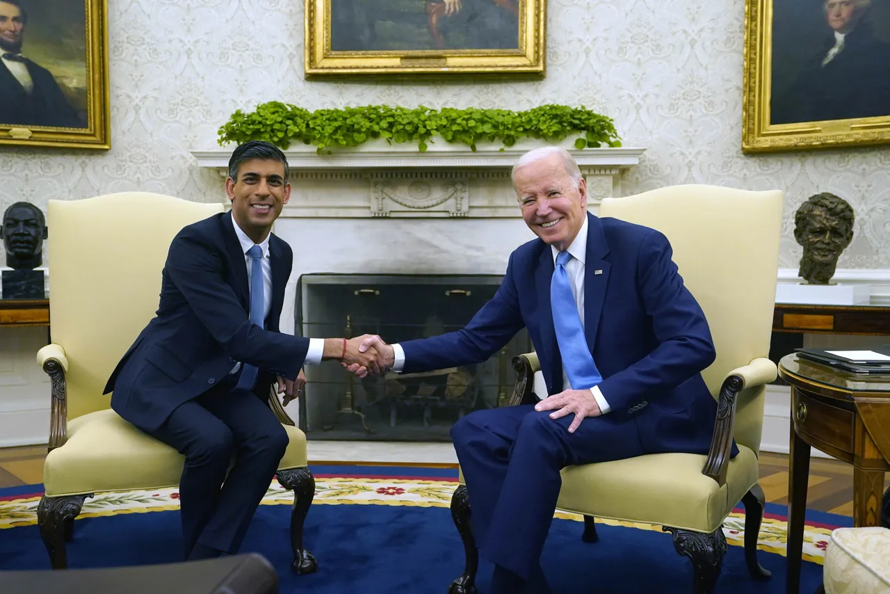 Biden, Sunak vow to stick together on Ukraine, discuss clean energy transition, AI