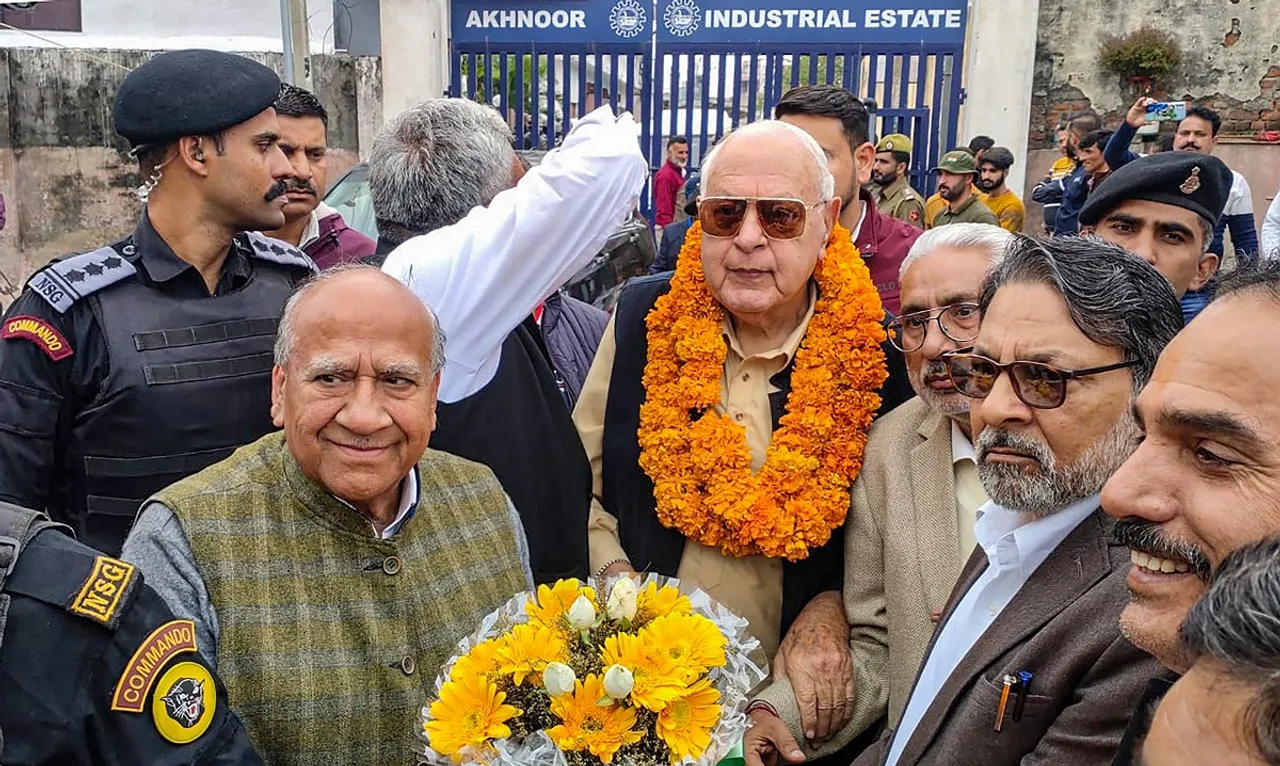 Farooq Abdullah National Conference Jammu Kashmir