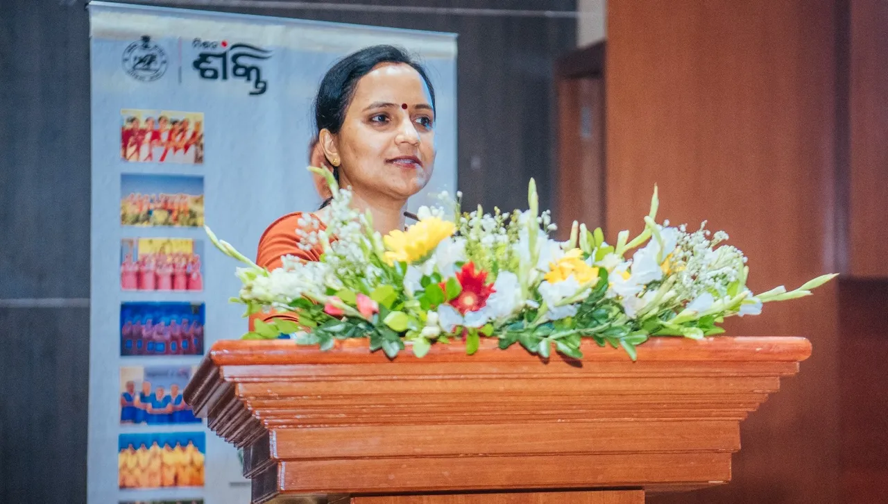Sujata K Rout secretary of the Odia language, literature and culture department