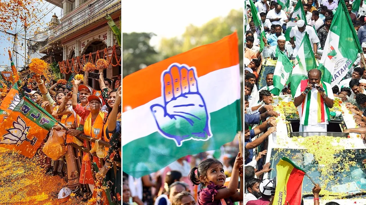 BJP Congress JDS Karnataka Politics