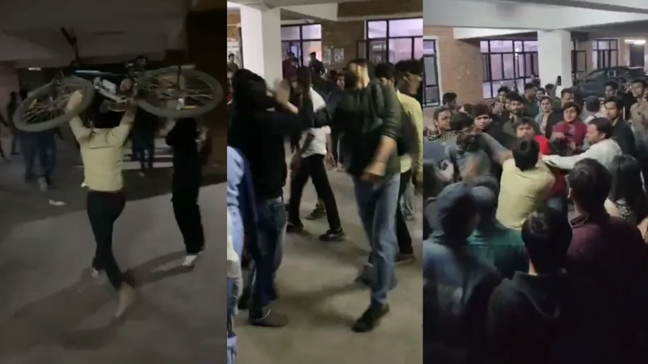 ABVP, Left-backed groups clash at JNU; vice-chancellor warns of strict action