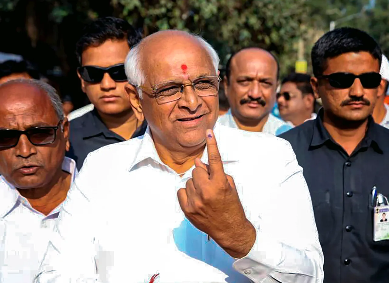Gujarat BJP Bhupendra Patel