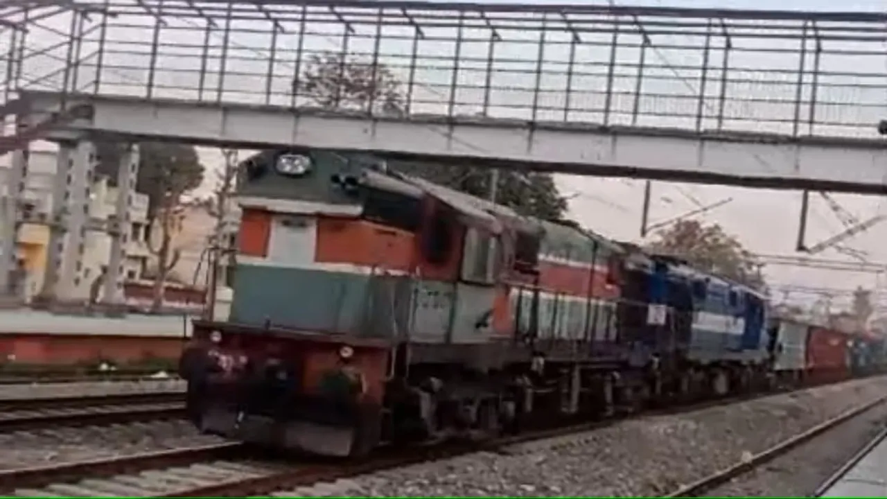 Driverless 53-wagon freight train runs for over 70 km from J-K to Punjab