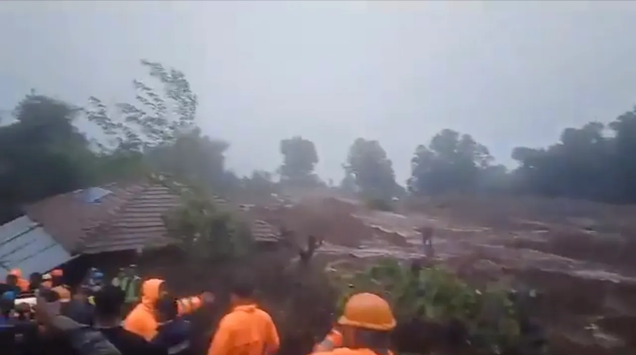 4 dead after landslide at Raigad village; at least 50 families trapped