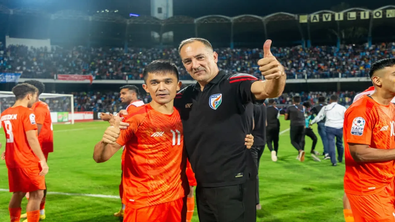 Chhetri only notable face in 18-member Indian football team for Asian Games