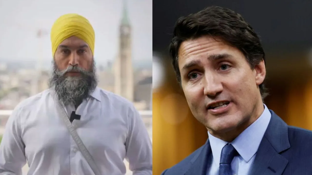 Jagmeet Singh Justin Trudeau