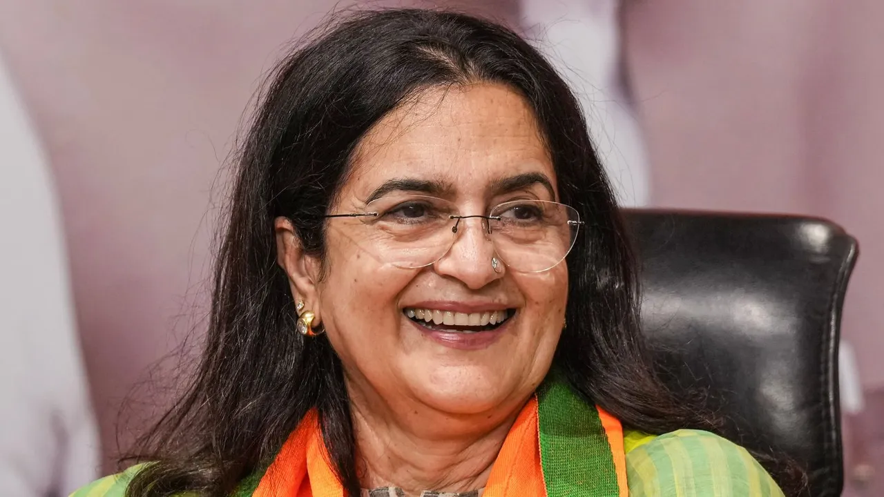 Haryana BJP leader Kiran Choudhry (File image)