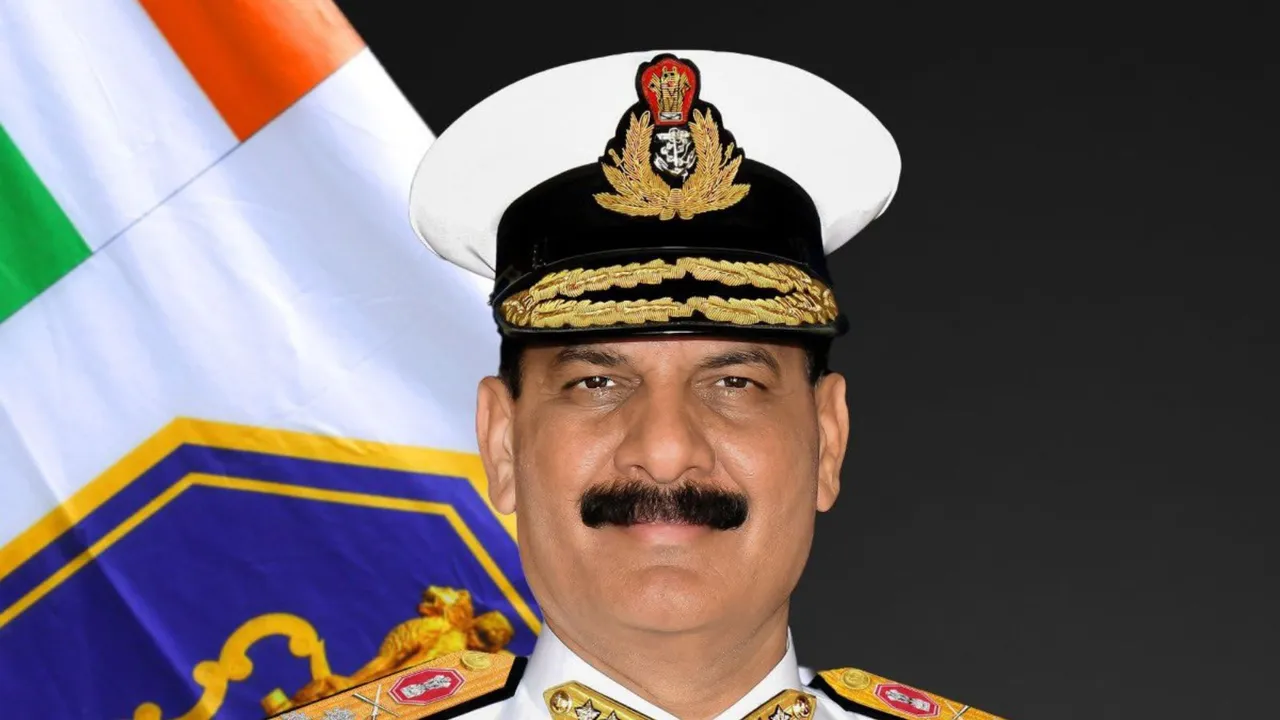 Navy chief Admiral Dinesh Kumar Tripathi