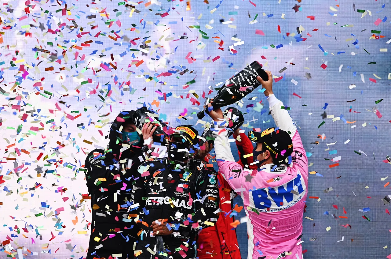 Formula E: Confetti canons instead of Champagne for podium celebrations in Hyderabad