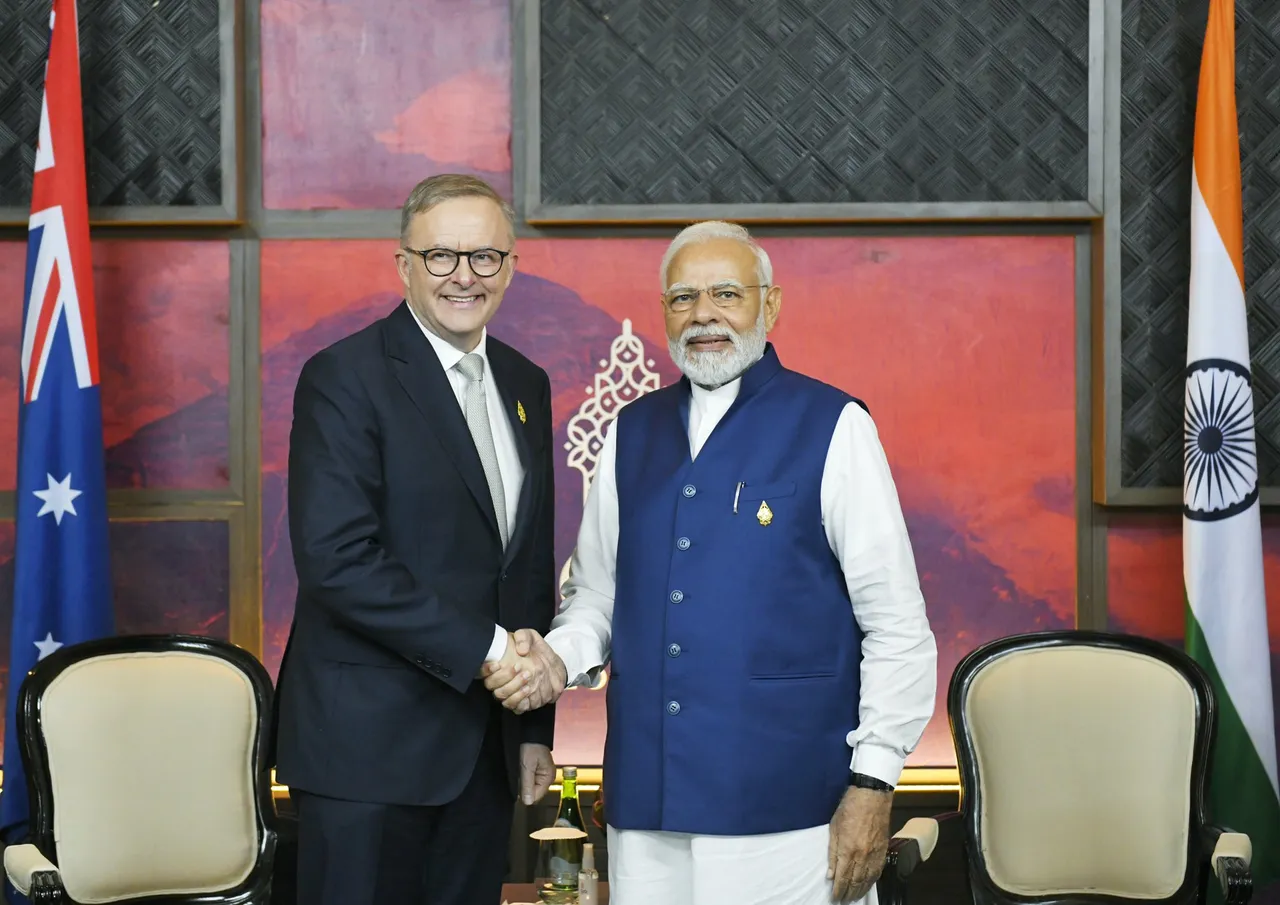 Anthony Albanese Australia India Narendra Modi G20