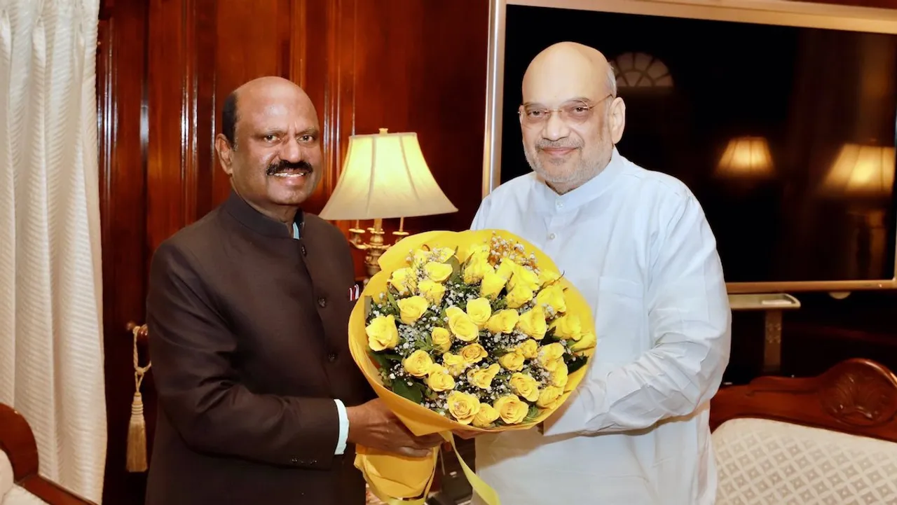 C V Ananda Bose meets Home Minister Amit Shah on Monday, July 10, 2023