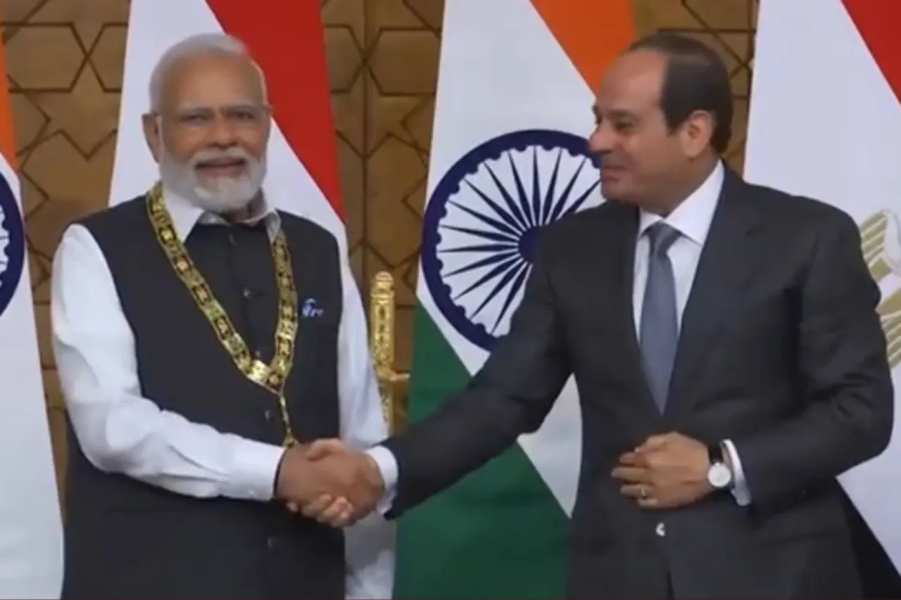 Egypt's highest honour 'Order of the Nile' conferred on PM Narendra Modi