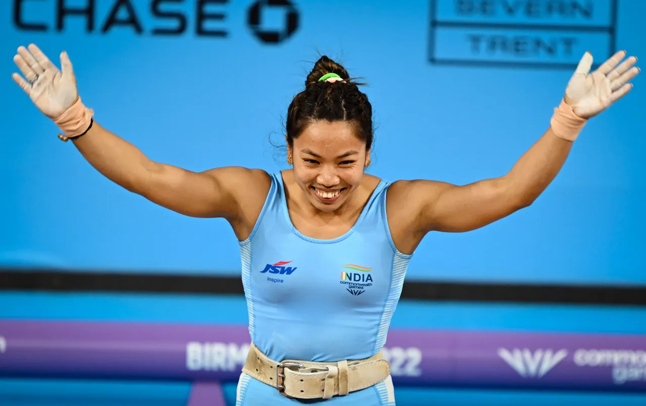 Mirabai Chanu Weightlifting