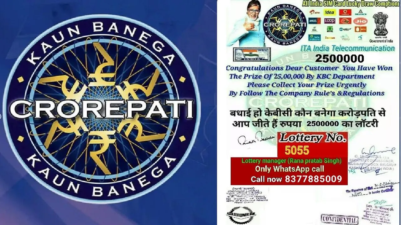 KBC Scam Lottery Fraud Amitabh bachchan