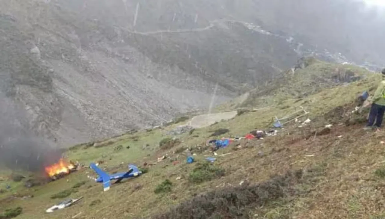 Missing Manang helicopter with six people aboard crashes in Nepal