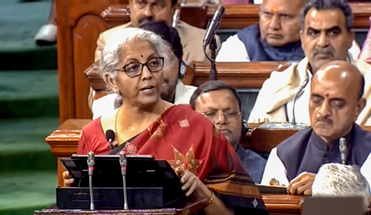 Nirmala Budget Session of Parliament 3