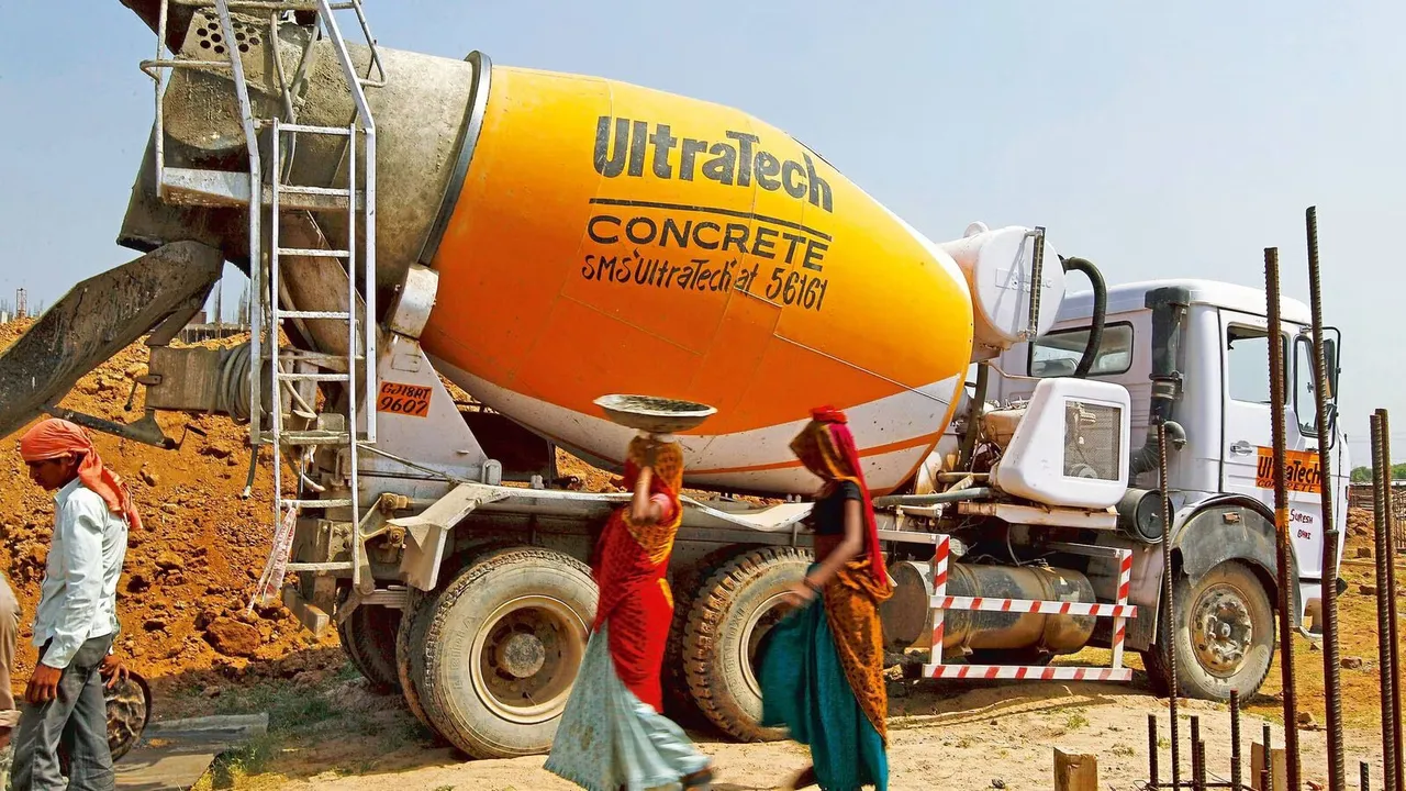 UltraTech Cement shares decline 1.50% as Q4 net falls