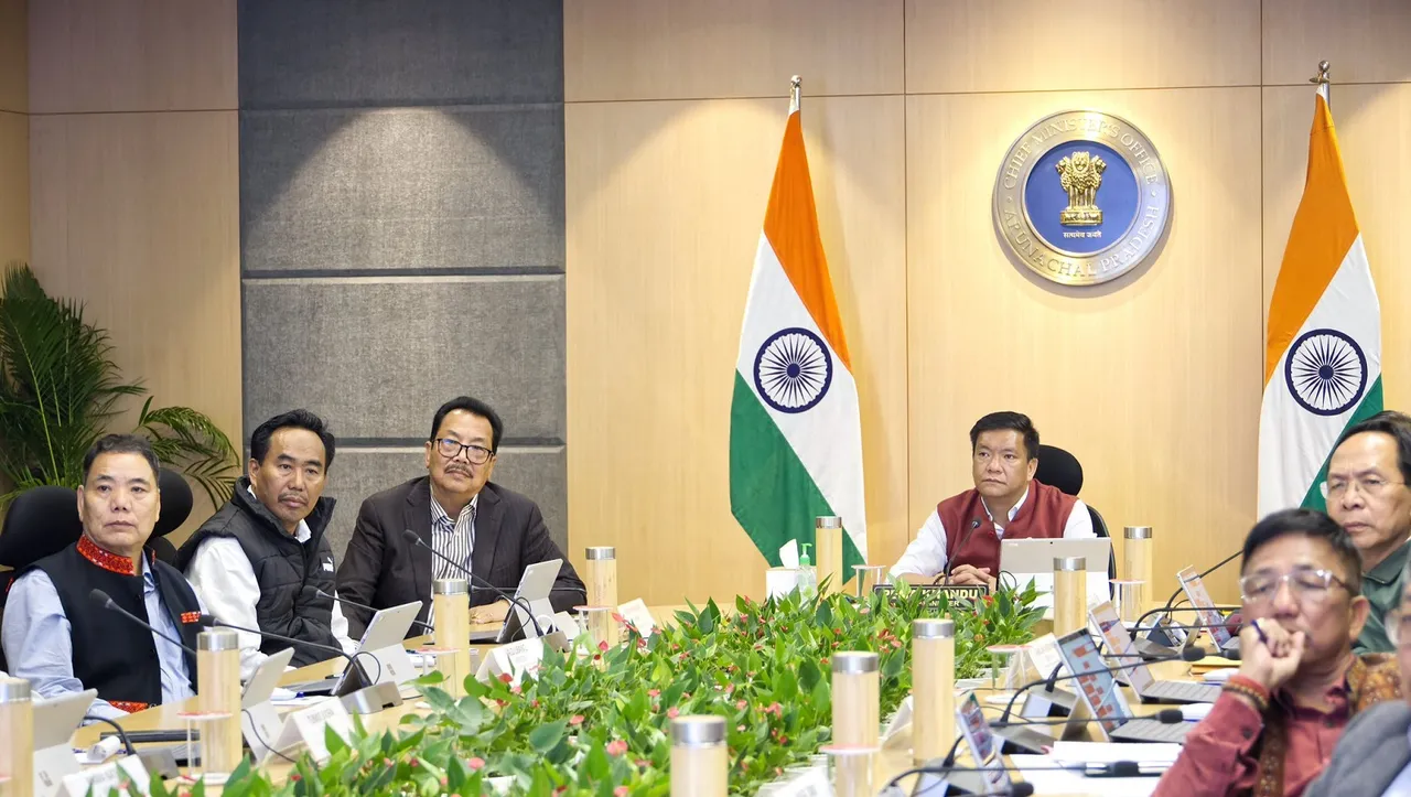 Arunachal cabinet Pema Khandu.jpg