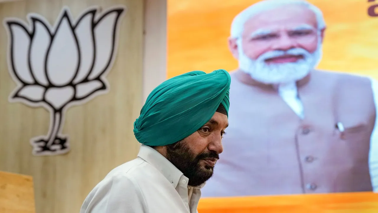 BJP leader Arvinder Singh Lovely during an interaction with the media, in New Delhi, Wednesday, May 8, 2024