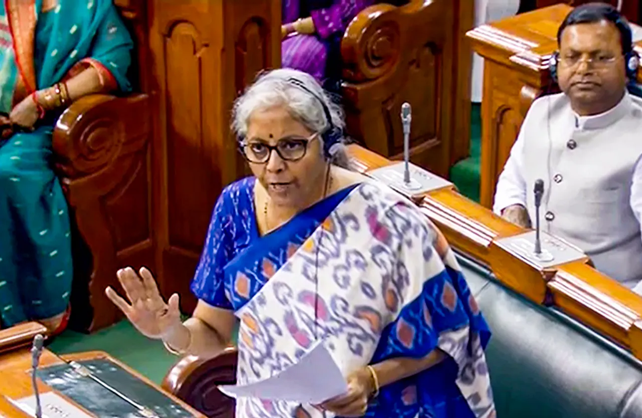 Nirmala Sitharaman Budget Session of Parliament