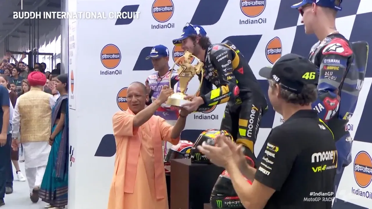 Marco Bezzecchi emerges champion in the inaugural Indian MotoGP