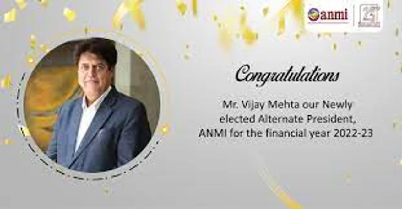 ANMI elects Vijay Mehta as President