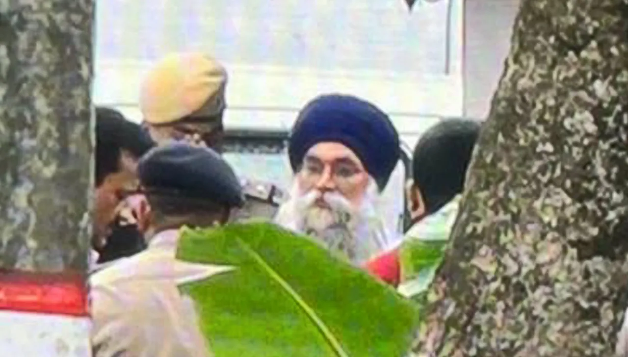 Harjit Singh Amritpal Singh uncle brought to jail in Assam