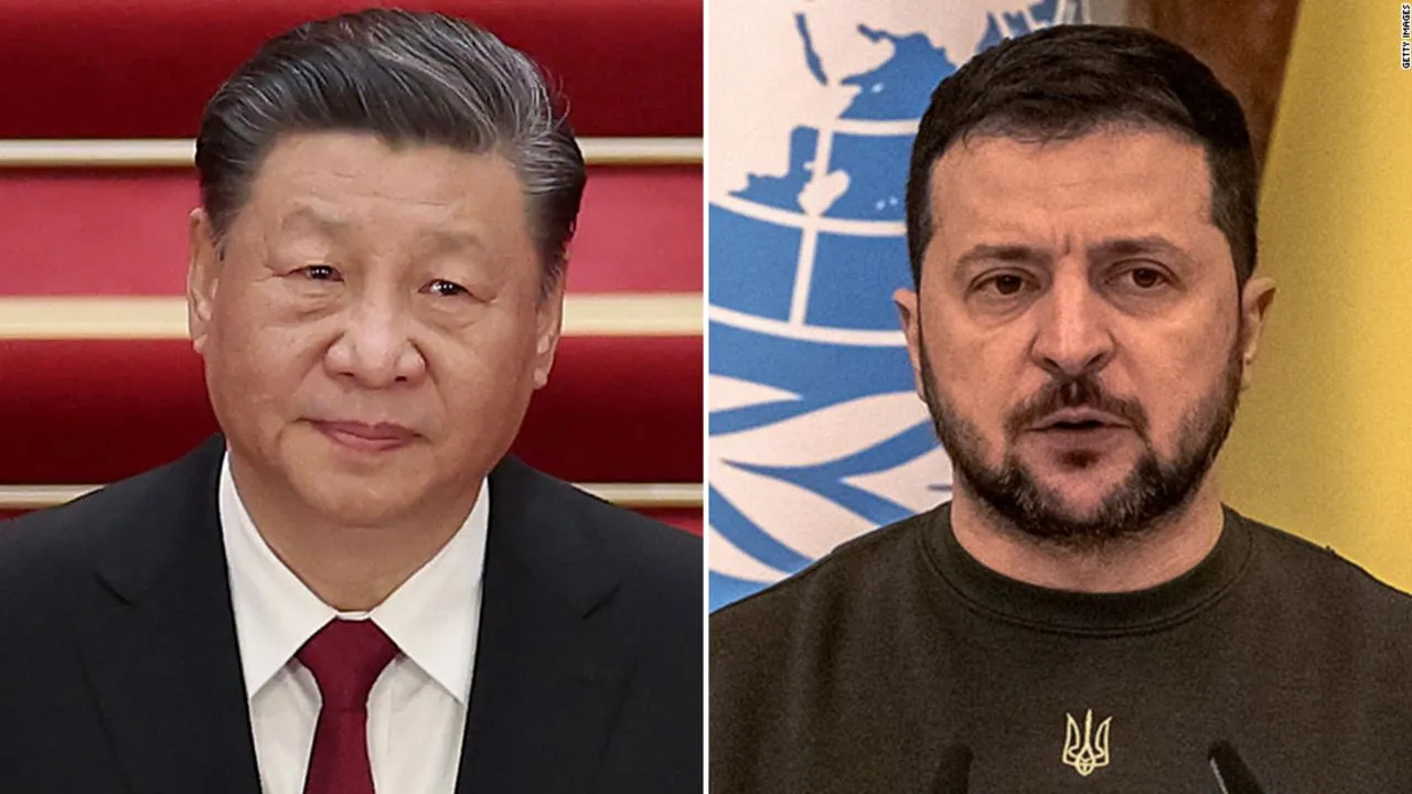 Xi jinping Volodymyr Zelensky Russia Ukraine China