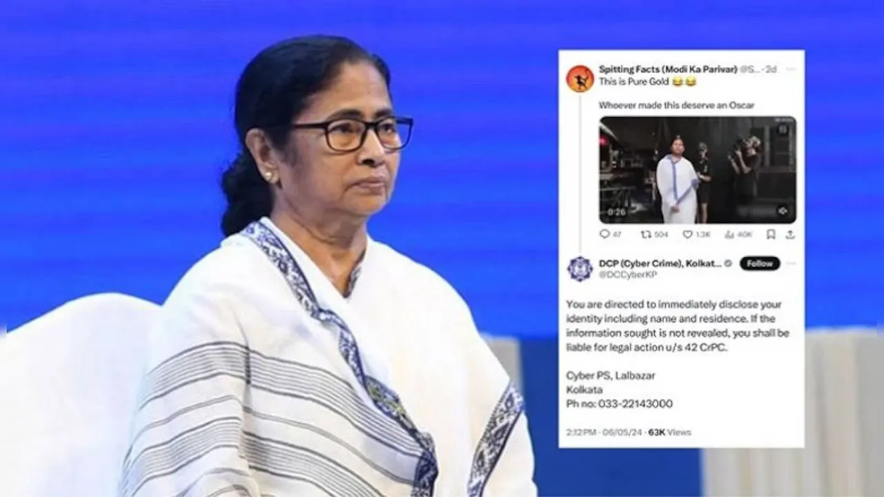X users get police notice for posting 'hateful' meme on Mamata Banerjee, warned of legal action