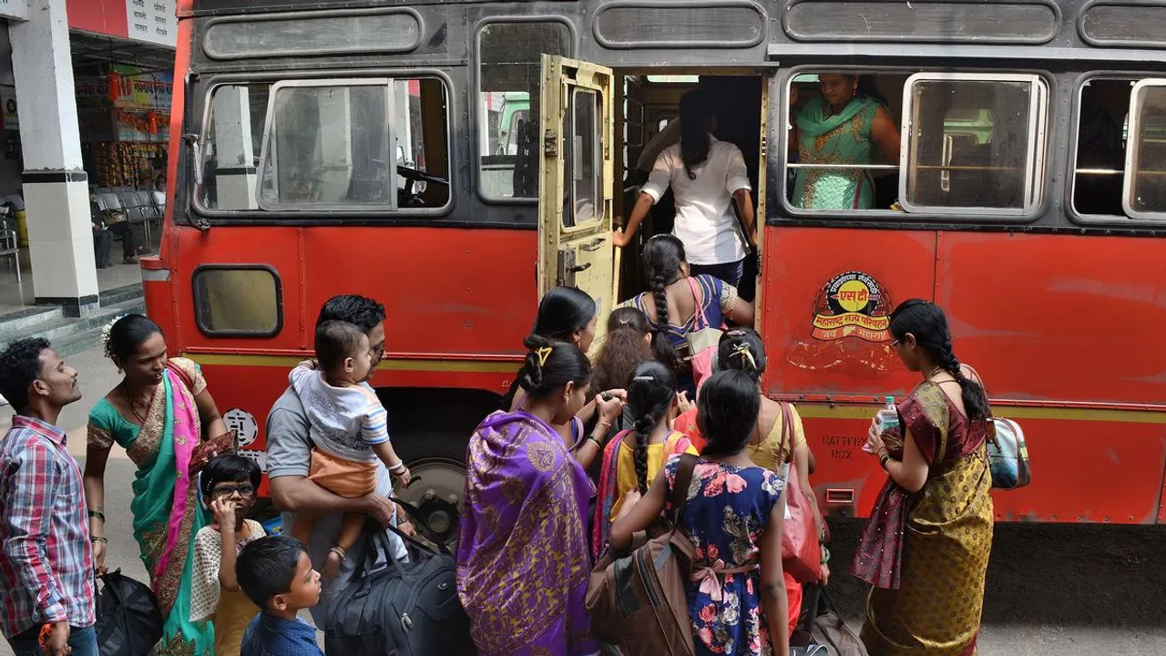 MSRTC Women concession Maharashtra bus